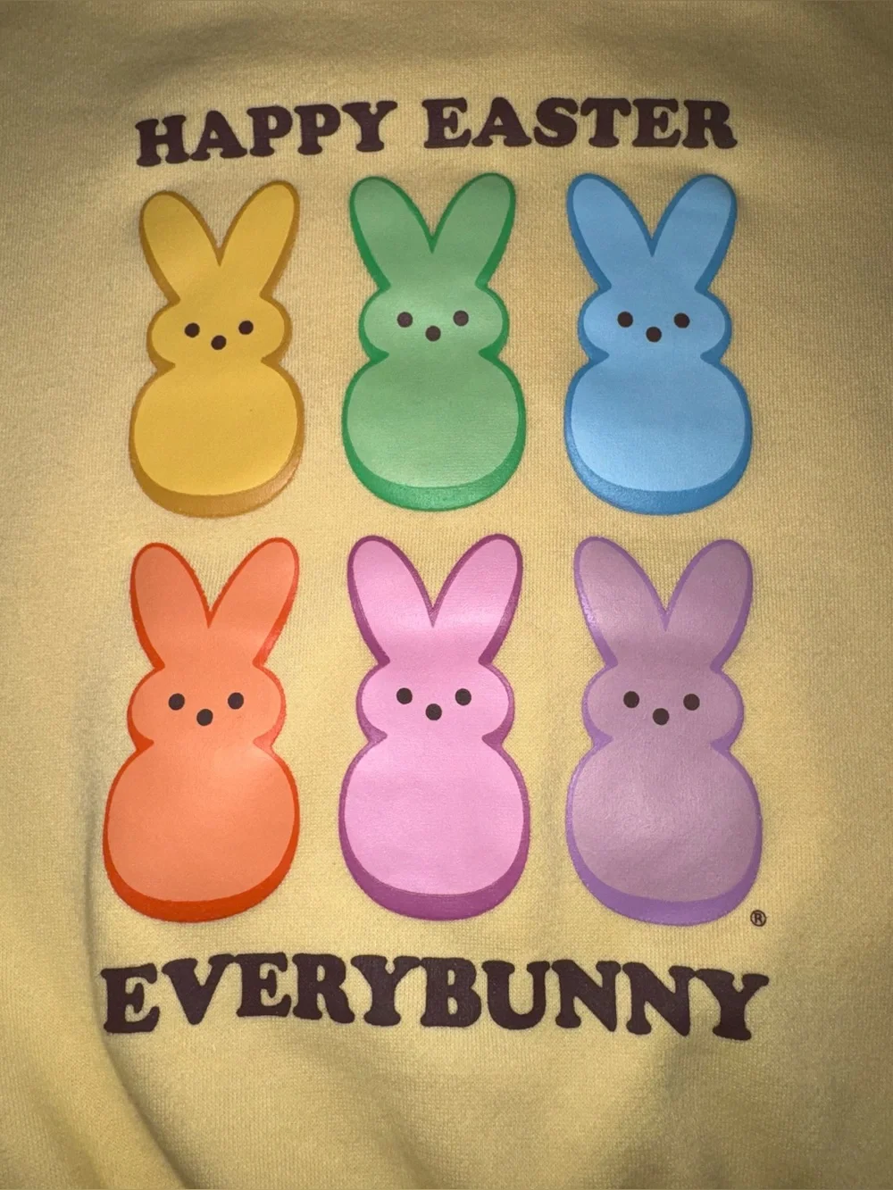 Old Navy Kids Peeps Easter Sweatshirt Girls Size 5